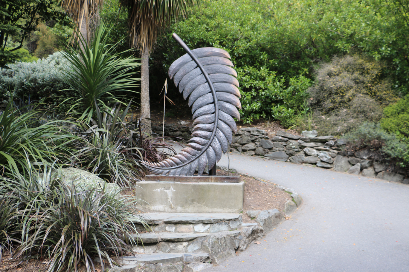 La "silver fern", emblème de la Nouvelle-Zélande. On comprend vite pourquoi.